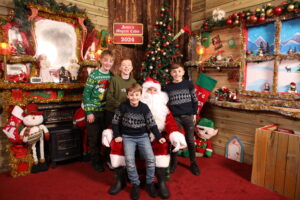 santa experience visit at jetland in limerick